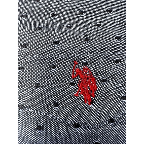 US Polo Assn. Men's Big & Tall 2XL Blue  Fall ‎  L/Sleeve Button Down Shirt - Picture 9 of 9